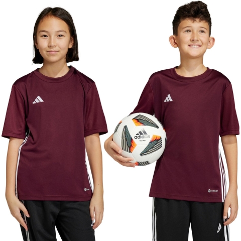 adidas Performance T-Shirt - TABEL 23 - Bordeaux/Wit - adidas Performance - 6 jaar (116) - T-Shirts