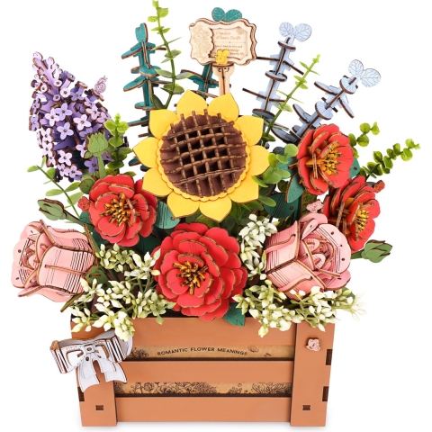 Wooden Bloom Box Robotime - Robotime