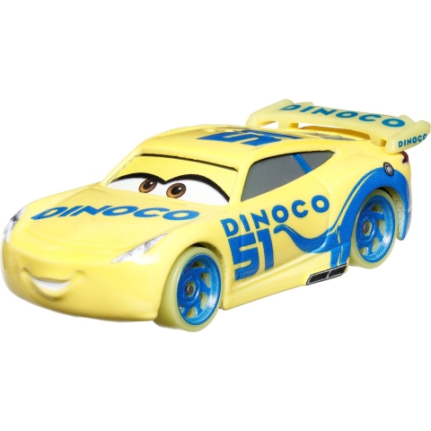 Auto spelletjes Mattel Disney Pixar Cars Night Racing (x4)