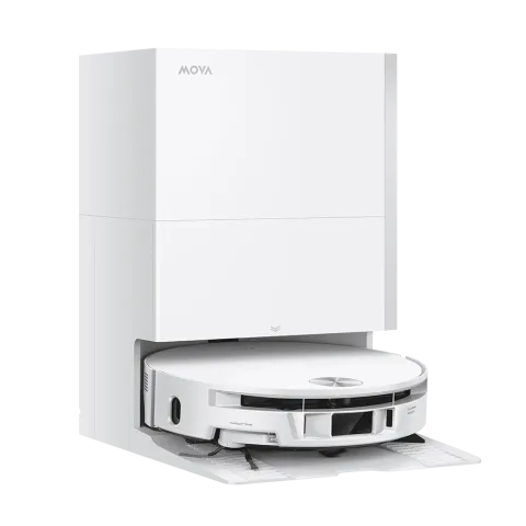 MOVA S70 Roller Robotstofzuiger met HydroForce™ Dweilfunctie & Automatisch Legen – Wit