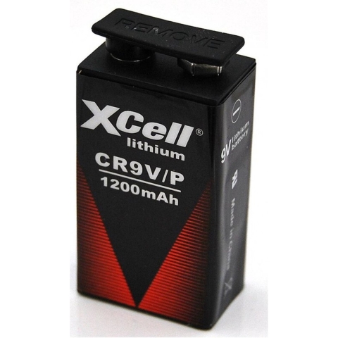 XCell CR9V/P 9V batterij (blok) Lithium 1200 9 V 1 stuk(s)