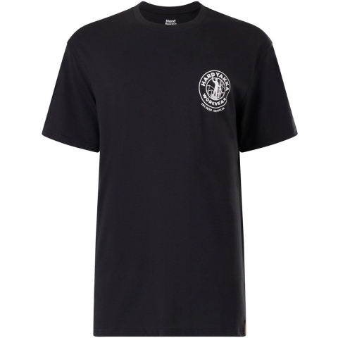 Hard Yakka Heritage Icon Katoenen Zwart T-Shirt voor Mannen