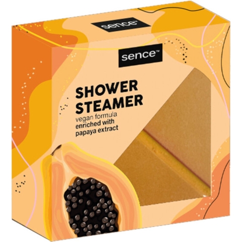 6x Sence Collection Shower Steamer Papaya Planet Love 150 gr