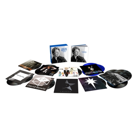 David Bowie - I Can't Give Everything Away (2002 - 2016) - LP Coloured Vinyl Blauw (18 stuks)
