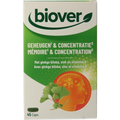 Biover Geheugen&Concentratie | 45 capsules