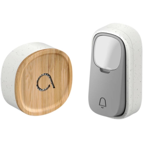 Avidsen 102502 Complete set voor Draadloze deurbel Batterijloos, Met USB-aansluiting