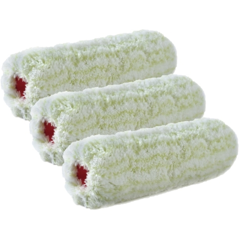 Sorex Verfrollers - 3x stuks - pluisvrij - vacht - anti-spat - 9x18 cm -