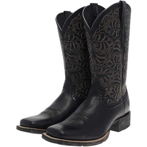 Leren westernlaarzen voor dames Ariat Round Up Remuda