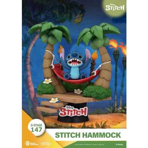 Figurine Diorama's Beast Kingdom Toys Lilo & Stitch D-Stage Hammock