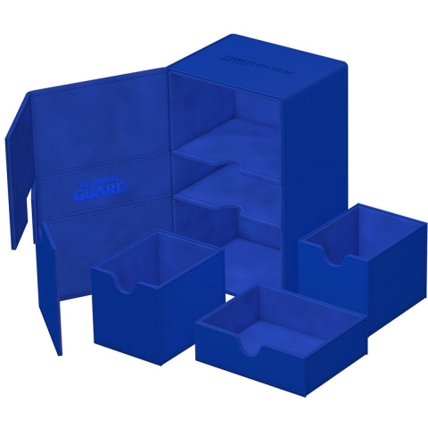 Opbergdoos Ultimate Guard Ultimate Guard Twin Flip`N`Tray 160+ Xenoskin Bleu