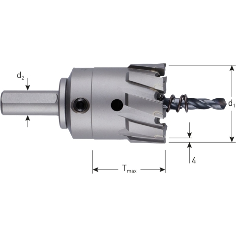 Rotec HM Gatfrees 'Heavy-Duty' | Tmax=30 | ø26,0 - 535.0260