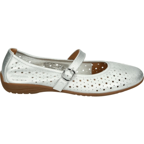 JOSEF SEIBEL Dames Ballerina Fenja 41 in zilver