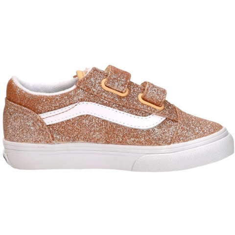Vans Old Skool V Glitter Sneakers Meisjes
