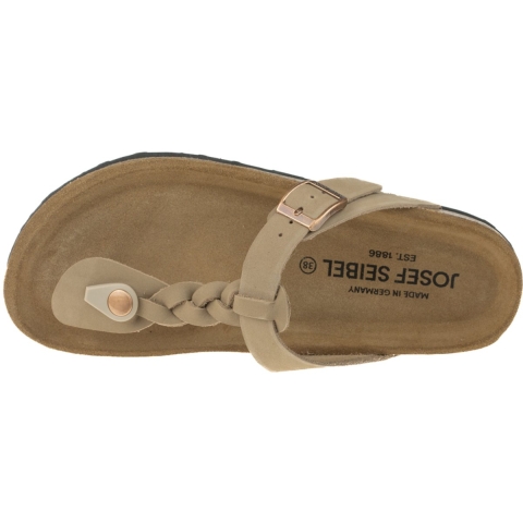 JOSEF SEIBEL Dames Sandaal Hermine 15 in beige