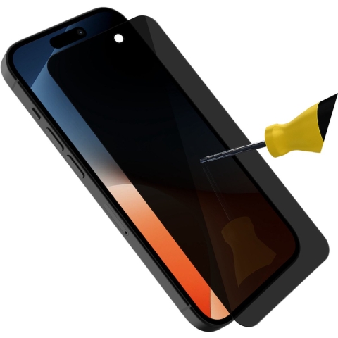 BeHello iPhone 16 Pro Max Privacy glass screenprotector