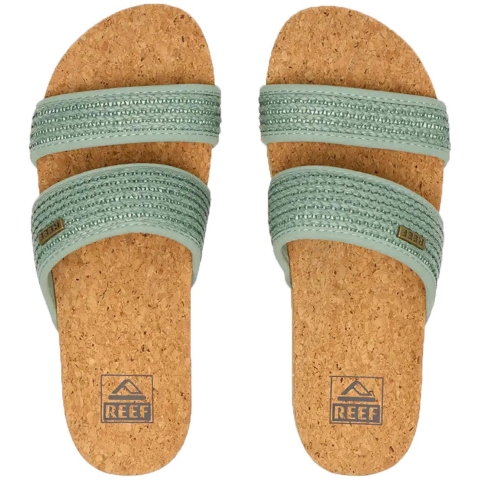 Reef Slippers cushion vista hi cj5938 groen /