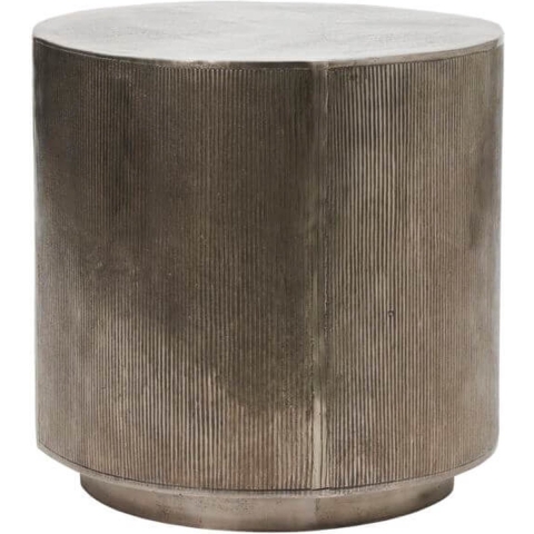 House Doctor - Rota Sofa-tafel H50 Ø50 Brushed Silver