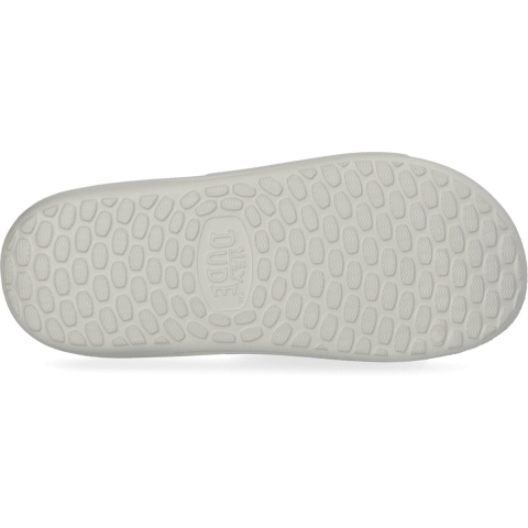HEYDUDE Slippers Heren Wave Slide Grijs 46 EVA