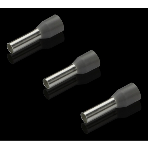 Rittal 4050.735 Adereindhulzen 4 mm² Deels geïsoleerd Grijs 500 stuk(s)