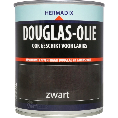 Douglas-olie zwart 750ml olie Hermadix - Hermadix