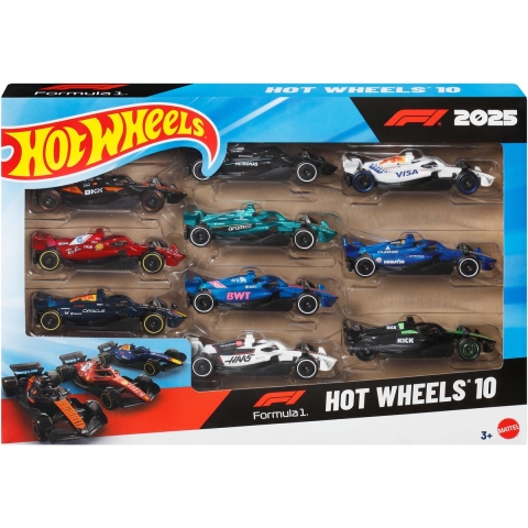 Hot wheels f1 10-pack