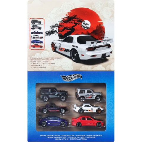 Hot Wheels diecast silver series streets of japan