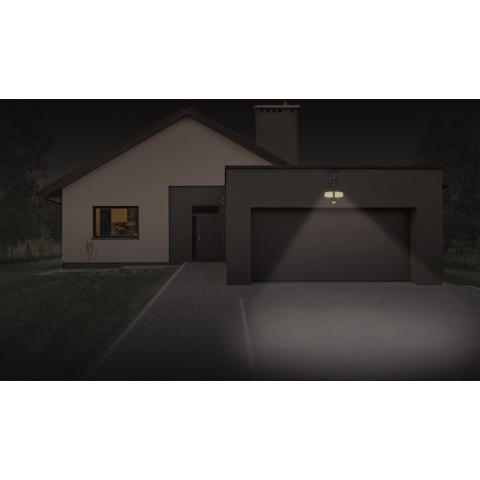 Sylvania Gizmo - Solar - Tuinverlichting - Schijnwerper 920 lumen - Koel Wit 4000K