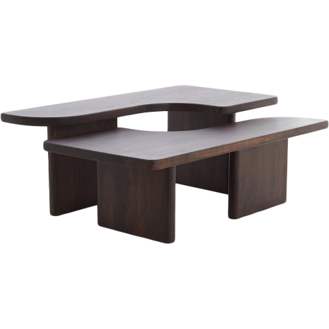 Light & Living salontafel crato 120x60x45cm - set van 2