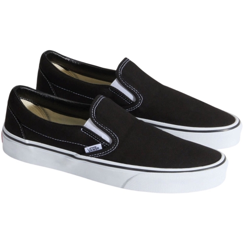 Vans Classic Slip on Zwart Canvas Sportschoenen