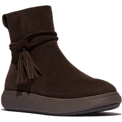 FitFlop Iq-comff tassel suede short boots