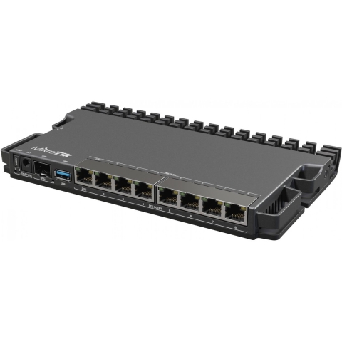 MikroTik Heavy-duty RB5009 router (RB5009UPr+S+IN)