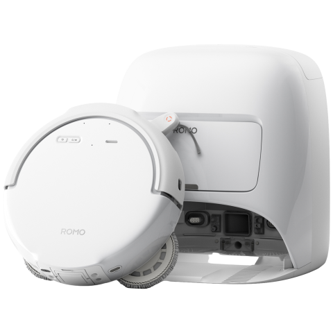 DJI Romo S (water Tank Version)(eu) Robotstofzuiger Met Dweilfunctie Wit