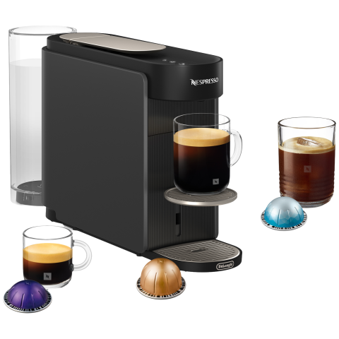 De Longhi Vertuo Up Grey - Nespresso-machine Met Pad- Of Capsulesysteem Grijs