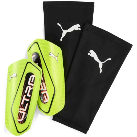 Puma Scheenbeschermers - Ultra Light Sleeve - Yellow Alert - Puma - XS - Xtra Small - Scheenbeschermers