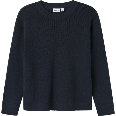 Name It Blouse - Gebreid - NkmNesolle - Dark Sapphire - Name It - 6 jaar (116) - Shirts