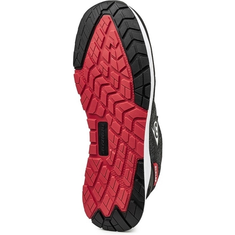 Dunlop T-Max Textiel Heren Zwart/Rood Veilige Sneakers