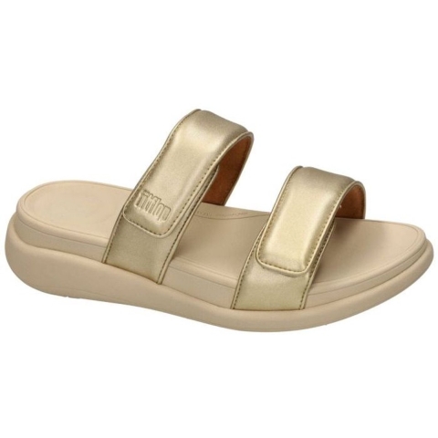 Fitflop F-Mode Go Polyurethaan Dames Platino Sandalen