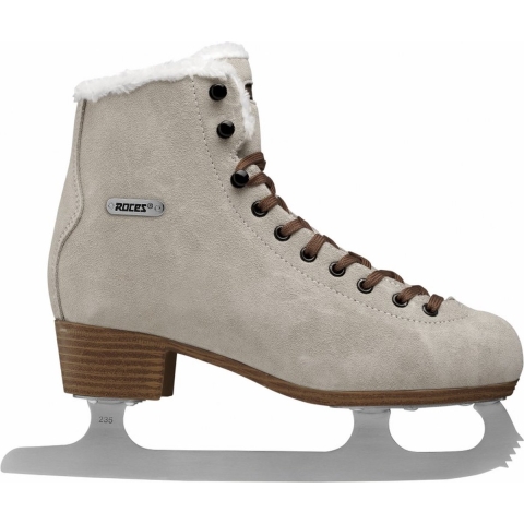 Roces Eco-Fur - Kunstschaatsen - Suède - Bruin - Maat 37