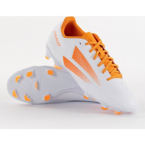 JAKO 5553 Opura Team Fg/Ag - Wit/Oranje - 42,5
