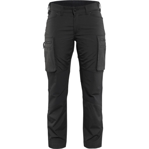 Blåkläder Dames Service werkbroek Stretch 71591845 | Zwart | Maat 52 - 7330509813515