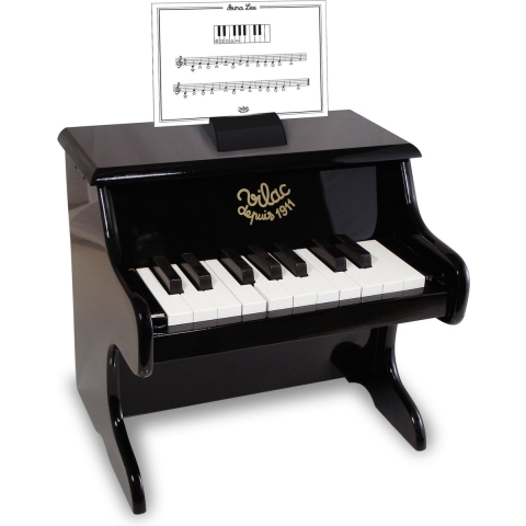 Vilac Piano - Zwart - Vilac - OneSize - Muziekinstrumenten