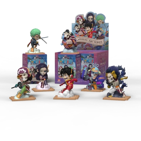Beeldje Mighty Jaxx One Piece Jason Freeny Egghead Arc Serie1 /6