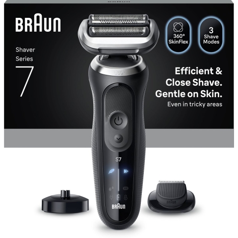 Braun Series 7 - Elektrisch Scheerapparaat - 360° SkinFlex kop - Zwart