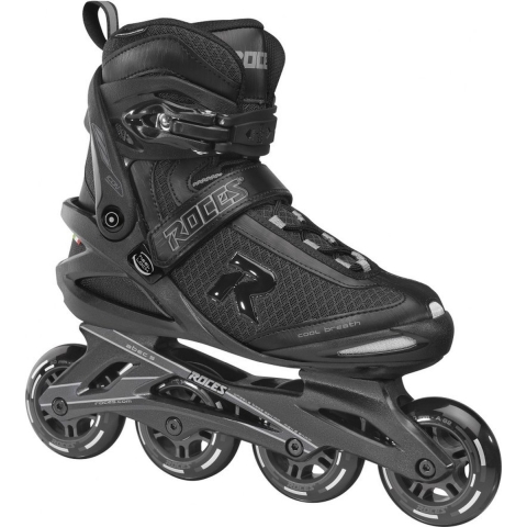 Roces Icon 80 - Inlineskates - Cool Breath systeem - Zwart - Maat 46