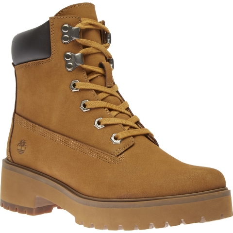 Women's Timberland Carnaby Cool Mid Lace Boots in Wheat