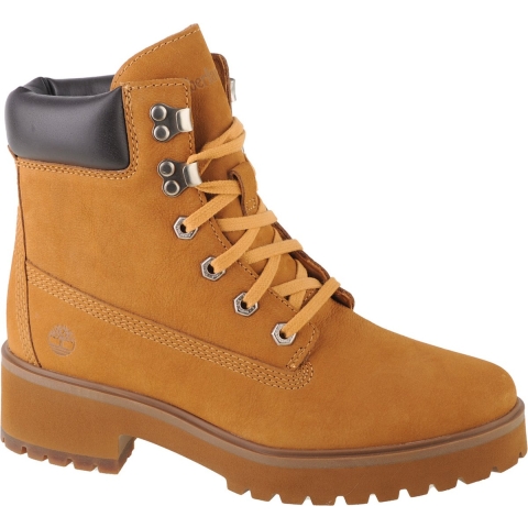 Women's Timberland Carnaby Cool Mid Lace Boots in Wheat