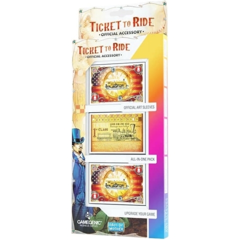 Ticket to Ride: Art Sleeves (46x70mm) - Gamegenic