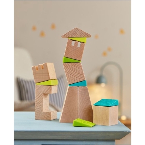3D Compositiespel Scheve Torens - HABA Behendigheidsspel|Houten spel