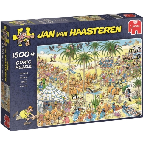 Jan van Haasteren - De Oase (1500) - Jumbo  Legpuzzel