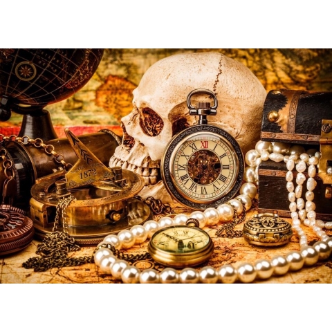 Pirate Treasure (3000) - Bluebird Puzzle  Legpuzzel